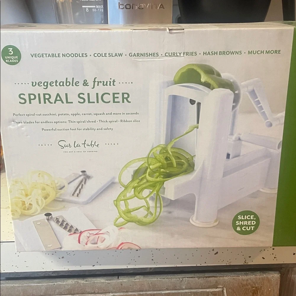 Sur La Table White Spiral Slicer